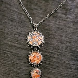 Necklace and earings